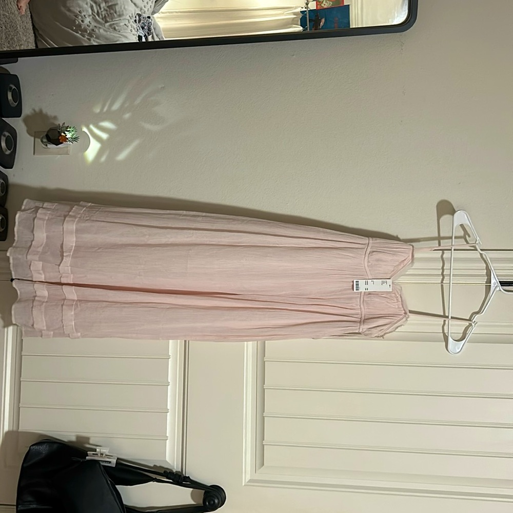 Urban Outfitters Pink/Ivry Garden dress Size M
